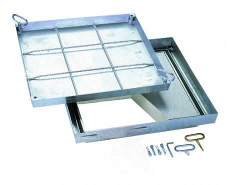 Schachtabdeckung Typ Bodenbelag-Thermo-verzinkt