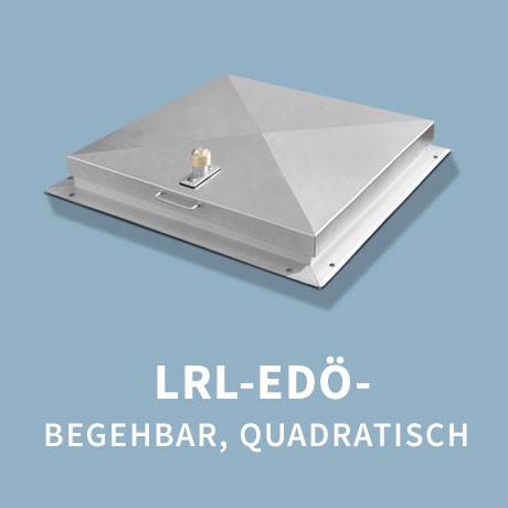 Schachtabdeckung: Typ Brunnen LRL EDOE begehbar quadratisch