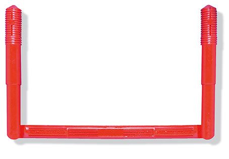Steigbügel PE rot
