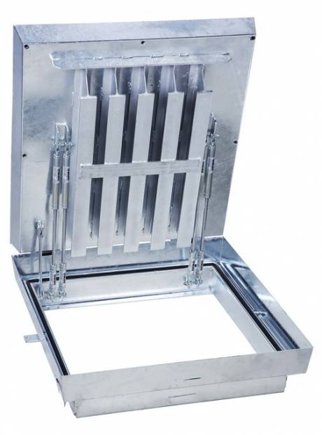 Schachtabdeckung Typ Bodenbelag-ÖH-400 offen